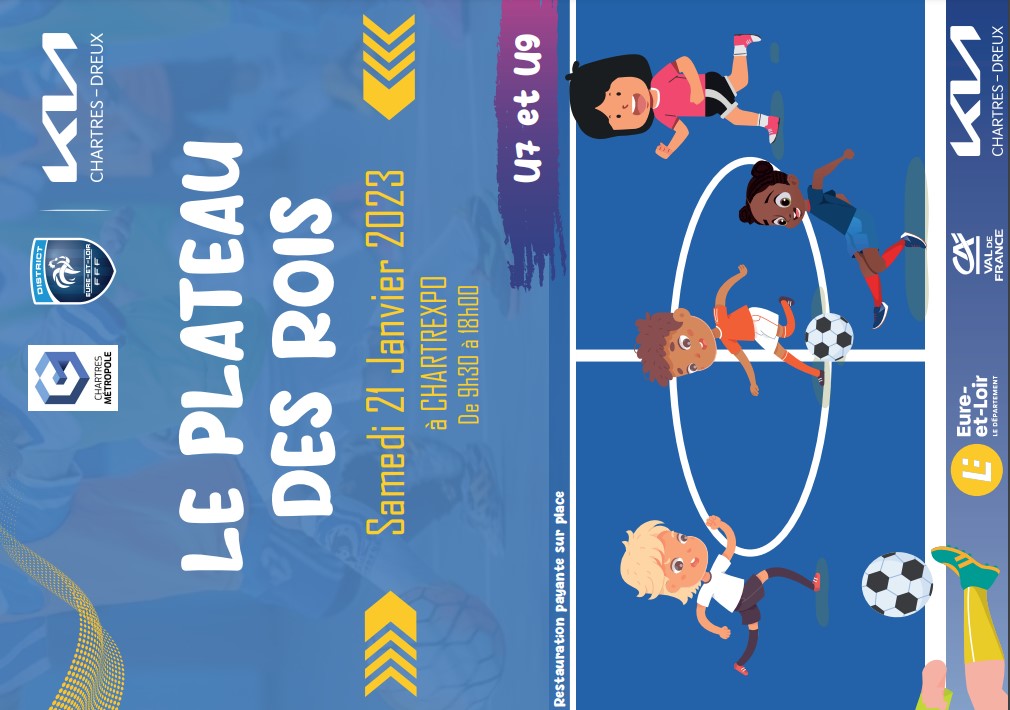 Trouvez un club de football pour votre enfant en Eure-et-Loir avec